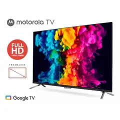 MOTOROLA - Televisor 43 FHD Smart Google TV con Bluetooth MOT43FLE11