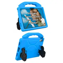 GENERICO - Funda Protector Goma Eva Antigolpe Para Lenovo P11 2da Gen 11 .5" T350 - CELESTE