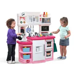 STEP 2 - Cocina Infantil Gourmet Rosado y Blanco - STEP2