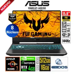 ASUS - Laptop Gaming FA506NFR-HN014 AMD Ryzen 7 7435HS 16GB RAM 512GB RTX 2050-4GB 15.6" FHD IPS