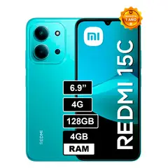 XIAOMI - Smartphone Redmi 15C 4GBN 128GB Mint Green