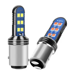 JET - Foco Led De Freno 2c Led Cob Potente Luz Fija +Alta Al Frenar Reemplazo Auto Camioneta Moto 2pcz