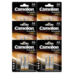 CAMELION - PACK DE 12 PILAS AA DE 2500 MAH