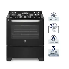 ELECTROLUX - Cocina a Gas 76GS 30" 5 Hornillas Inoxidable