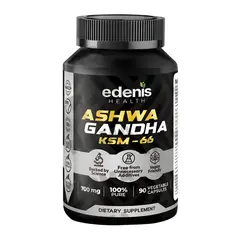 EDENIS HEALTH - ASHWAGANDHA KSM-66 90 CÁPSULAS