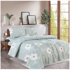 CASATEX - JUEGO DE SÁBANAS CON DISEÑO DE 2 PLAZAS