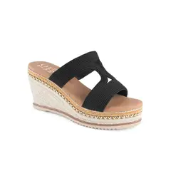 TIME CHOPPER - Sandalias 6W9304-6 Black - Mujer
