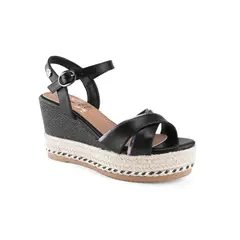 TIME CHOPPER - Sandalias 6W6415-33 Black - Mujer