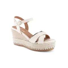 TIME CHOPPER - Sandalias 6W6415-33 Off White - Mujer