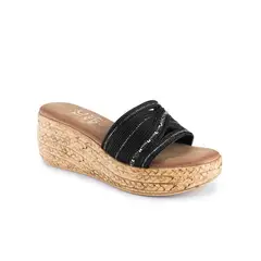 TIME CHOPPER - Sandalias 6W9562-3 Black - Mujer
