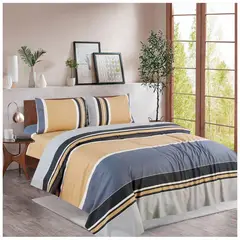 CASATEX - JUEGO DE SÁBANAS CON DISEÑO DE 2 PLAZAS