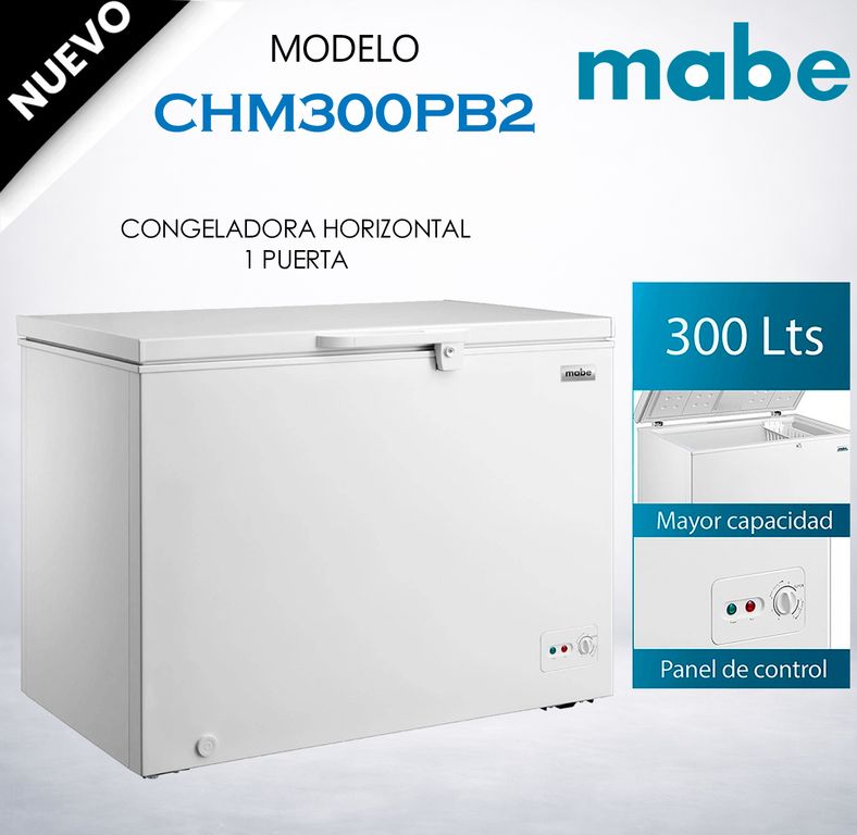 Congeladora Horizontal 290 Ltrs Blanco CHM300PB2