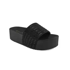 VIA UNO - Sandalias Ct-1212-1 Black - Mujer