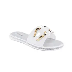 VIA UNO - Sandalias Lc042873 White - Mujer