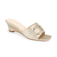 VIA UNO - Sandalias 8T131-8P Gold - Mujer
