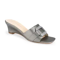 VIA UNO - Sandalias 8T131-8P Pewter - Mujer