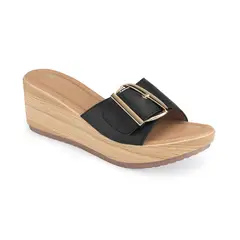 VIA UNO - Sandalias 2B3599-8 Black - Mujer
