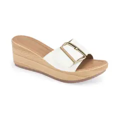 VIA UNO - Sandalias 2B3599-8 White - Mujer