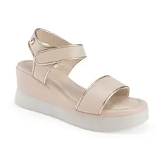 VIA UNO - Sandalias 9T2839-11 Beige - Mujer