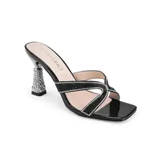 VIA UNO - Sandalias 8T128-10P Black - Mujer