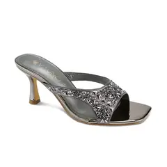 VIA UNO - Sandalias 10G7471-3 Pewter - Mujer