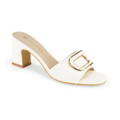 VIA UNO - Sandalias 2G9123-9 White - Mujer