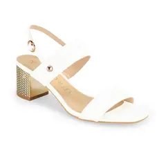 VIA UNO - Sandalias 2G9778-7 White - Mujer