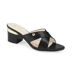 VIA UNO - Sandalias 6F599-22 Black - Mujer