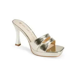 VIA UNO - Sandalias 15C784-23 Gold - Mujer