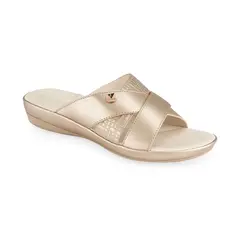 VIA UNO - Sandalias 2A3578-6 Gold - Mujer