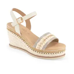 VIA UNO - Sandalias 6W9304-3 Off White - Mujer