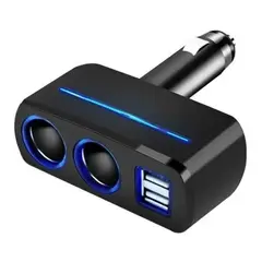 JET - Cargador Dos Usb Molesson Doble Adaptador Para Auto Encendedor