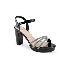 VIA UNO - Sandalias Pl508 Black - Mujer