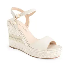 VIA UNO - Sandalias Js17 Off White - Mujer