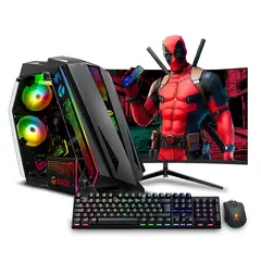 INTEL - Pc Gamer Core i9 12900KF 32gb ddr5 1TB 24 RTX5060TI 16GB Mipclista RGB Plus COMPUTADORA