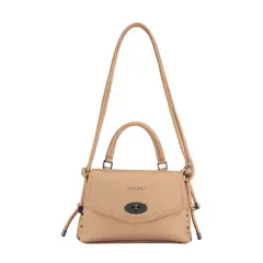 VIA UNO - Cartera Rx9223 Dark Beige - Mujer