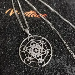 WATTACA - Collar Metatrón Acero Inoxidable - Joyas