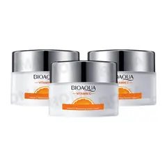 BIOAQUA - PACK 3 CREMA FACIAL VITAMINA C 50G