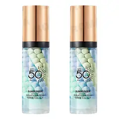 BIOAQUA - PACK 2 BLOQUEADOR SOLAR MULTICOLOR 40G