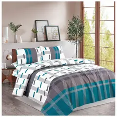 CASATEX - JUEGO DE SÁBANAS CON DISEÑO DE 1.5 PLAZAS