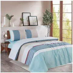 CASATEX - JUEGO DE SÁBANAS CON DISEÑO DE 1.5 PLAZAS