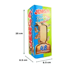 GENERICO - Juego de Mesa Jenga Desafio o Castigo