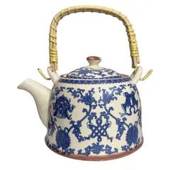 GIADE - Tetera Oriental Azul con Filtro 900ml