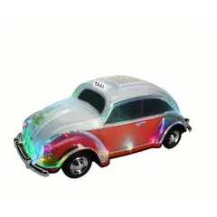 GENERICO - Parlante carro-2 USBBTFMSDAUX LUCES LED