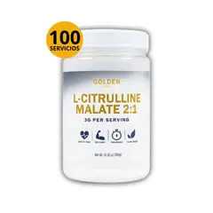 GOLDEN - CITRULLINE MALATE CITRULINA MALATO 21-300G LABS