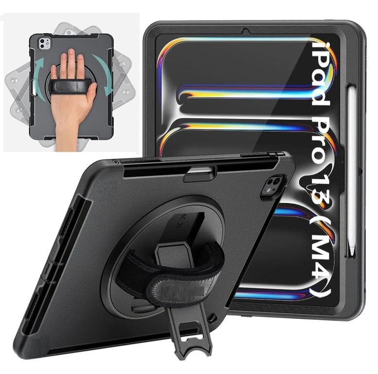 Case Armor para iPad Pro 13 M4 2024 A2925 A2926 A3007 Funda Antigolpes