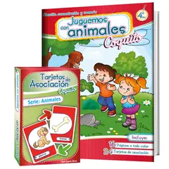 EDICIONES COQUITO - Tarjetas de Asociación - Animales