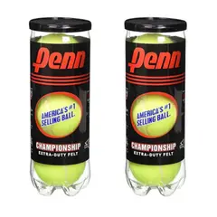 PEAK - Pelota de tennis PENN americano PACK DE 3