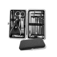 GENERICO - Kit de Manicura y Pedicura Profesional de 19 piezas.