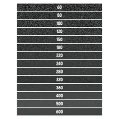 TRUPER - Lija de agua grano 600 de carburo de silicio - 11630